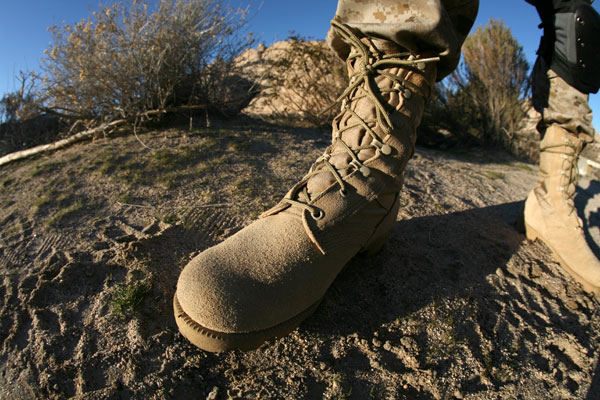 Combat Boots - Closeup